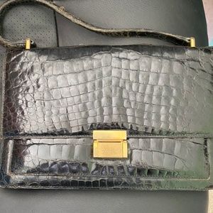 Vintage Genuine Alligator Handbag from the 1950's